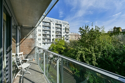 Křižíkova, Karlín - Prague 8 | Rent, Apartment One-bedroom (2+kk), 63 m²