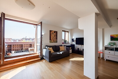 Jankovcova, Holešovice - Prague 7 | Sale, Apartment One-bedroom (2+kk), 74 m²