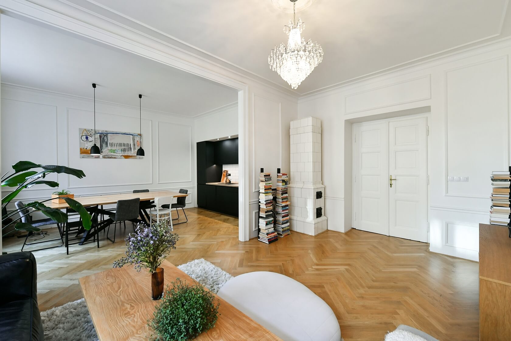 Na Výtoni, Nové Město - Prague 2 | Rent, Apartment One-bedroom (2+kk), 83 m²