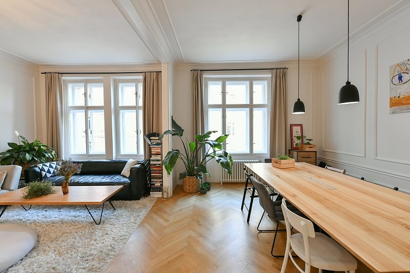 Na Výtoni, Nové Město - Prague 2 | Rent, Apartment One-bedroom (2+kk), 83 m²