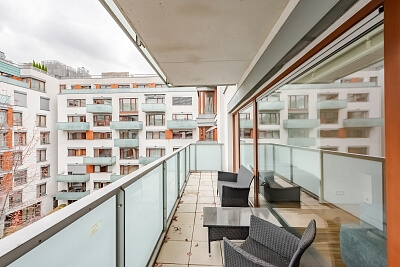 Rohanské nábřeží, Karlín - Prague 8 | Rent, Apartment Studio (1+kk), 51 m²