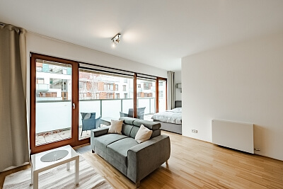 Rohanské nábřeží, Karlín - Praha 8 | Pronájem, Byt 1+kk, 51 m²