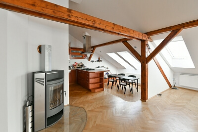 Seifertova, Žižkov - Prague 3 | Rent, Apartment Three-bedroom (4+kk), 186 m²