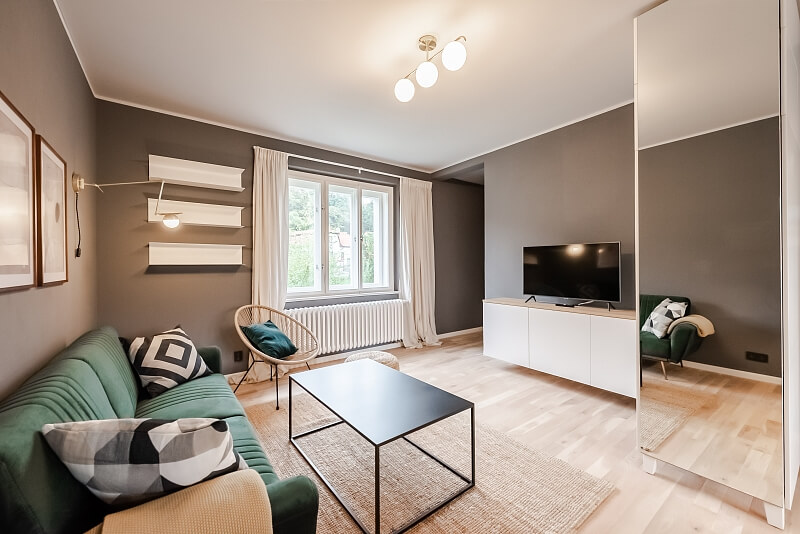 U Lip, Lipence - Prague 5 | Rent, Apartment One-bedroom (2+kk), 58 m²