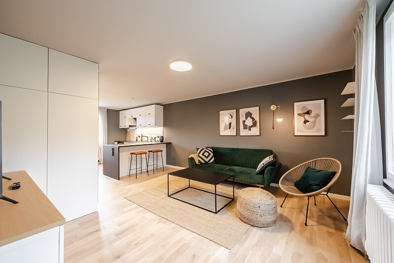 U Lip, Lipence - Prague 5 | Rent, Apartment One-bedroom (2+kk), 58 m²