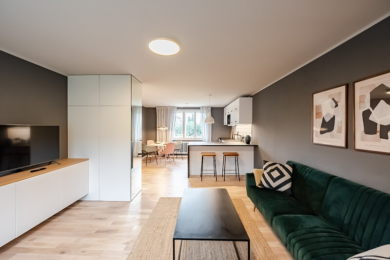 U Lip, Lipence - Prague 5 | Rent, Apartment One-bedroom (2+kk), 58 m²