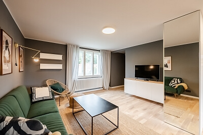 U Lip, Lipence - Prague 5 | Rent, Apartment One-bedroom (2+kk), 58 m²
