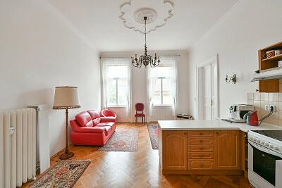 Konviktská, Staré Město - Prague 1 | Rent, Apartment One-bedroom (2+kk), 60 m²