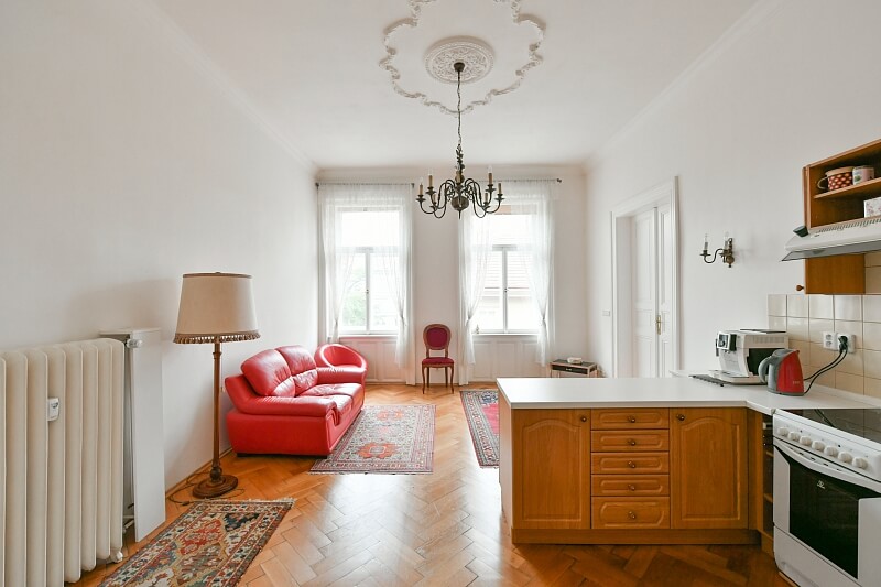 Konviktská, Staré Město - Prague 1 | Rent, Apartment One-bedroom (2+kk), 60 m²