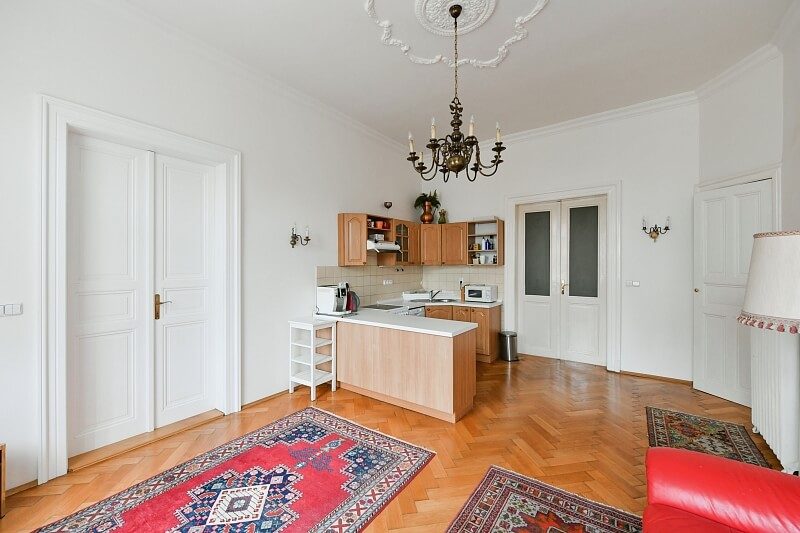 Konviktská, Staré Město - Prague 1 | Rent, Apartment One-bedroom (2+kk), 60 m²