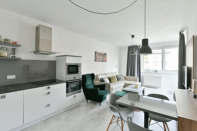 Pod Harfou, Vysočany - Praha 9 | Pronájem, Byt 2+kk, 59 m²