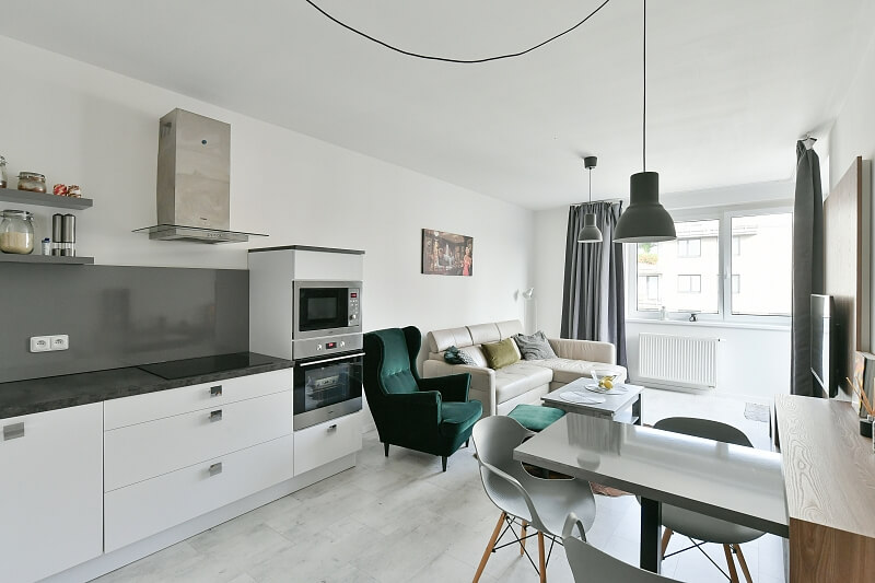 Pod Harfou, Vysočany - Praha 9 | Pronájem, Byt 2+kk, 59 m²