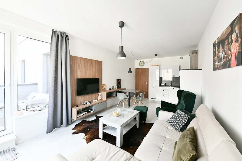 Pod Harfou, Vysočany - Prague 9 | Rent, Apartment One-bedroom (2+kk), 59 m²