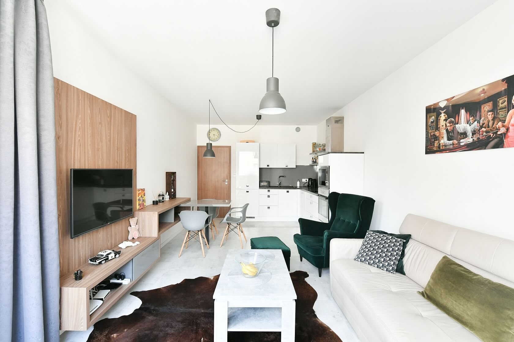 Pod Harfou, Vysočany - Praha 9 | Pronájem, Byt 2+kk, 59 m²