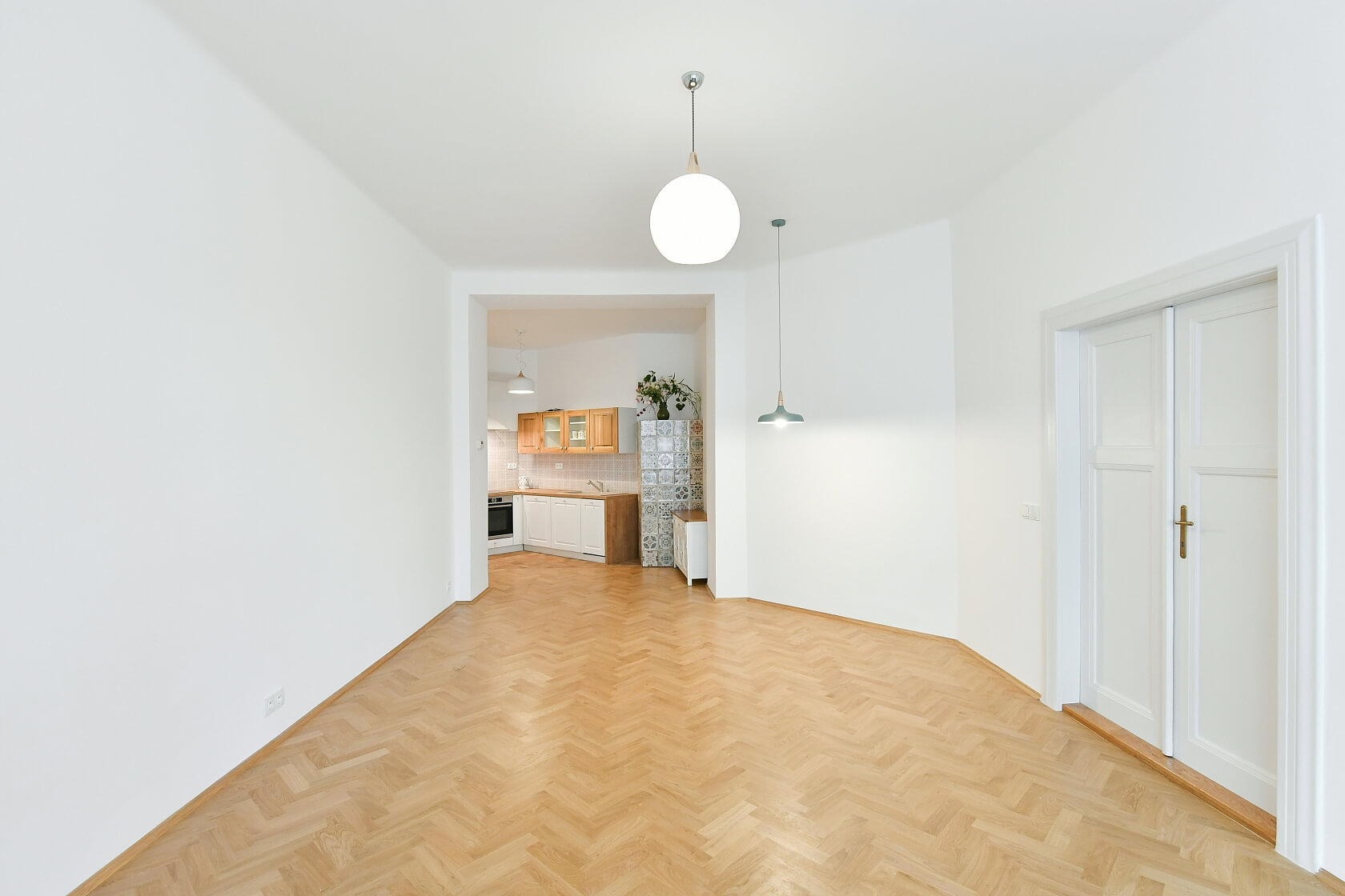 Lucemburská, Vinohrady - Prague 3 | Rent, Apartment Two-bedroom (3+kk), 96 m²