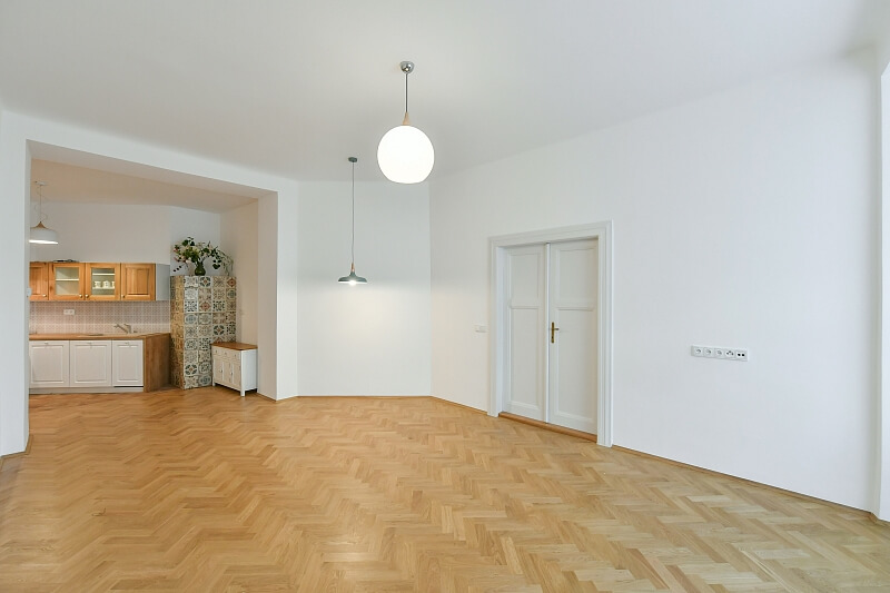 Lucemburská, Vinohrady - Prague 3 | Rent, Apartment Two-bedroom (3+kk), 96 m²