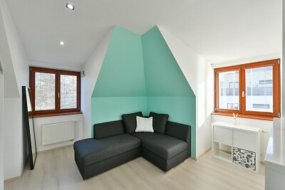 K Náhonu, Hloubětín - Prague 9 | Rent, Apartment Two-bedroom (3+kk), 110 m²