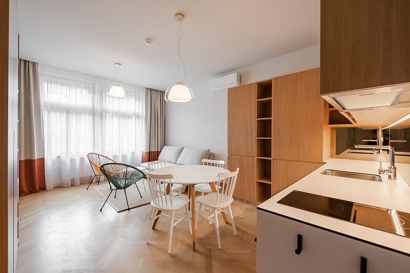 Krkonošská, Vinohrady - Prague 2 | Rent, Apartment One-bedroom (2+kk), 45 m²