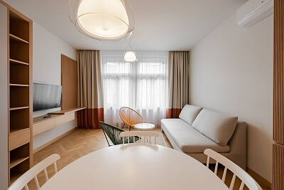 Krkonošská, Vinohrady - Prague 2 | Rent, Apartment One-bedroom (2+kk), 45 m²