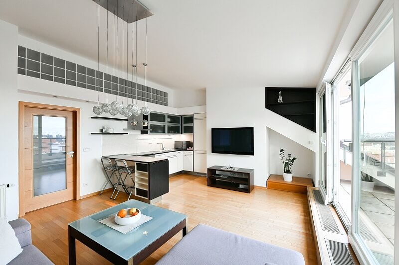 Lucemburská, Vinohrady - Prague 3 | Rent, Apartment Two-bedroom (3+kk), 78 m²