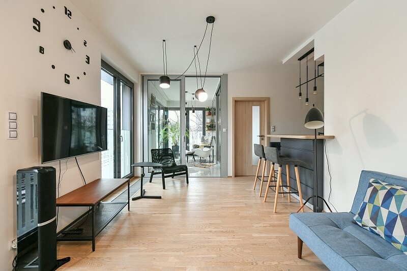 Olšanská, Žižkov - Prague 3 | Rent, Apartment One-bedroom (2+kk), 65 m²