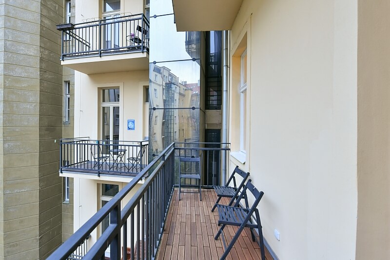 Šimáčkova, Holešovice - Prague 7 | Rent, Apartment One-bedroom (2+kk), 74 m²