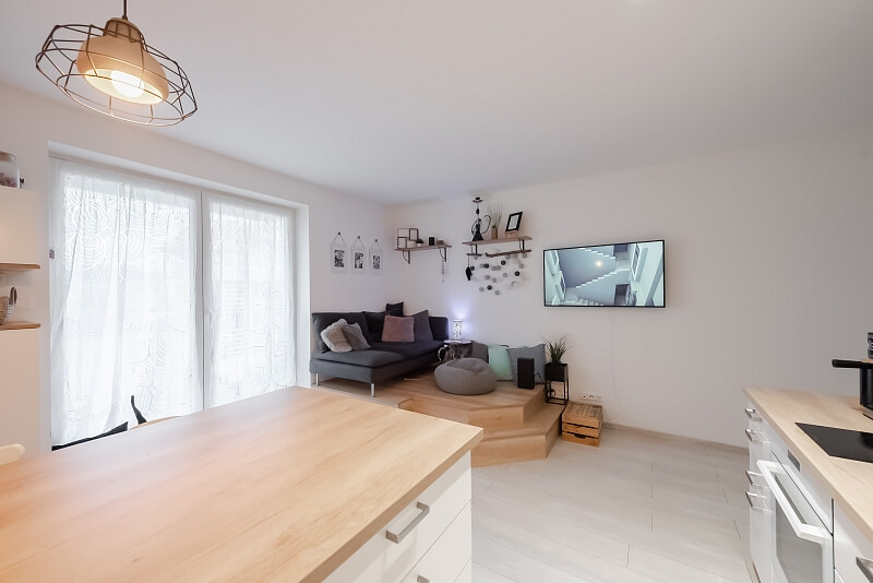 Pod Zahrady, Přezletice - Praha-východ | Sale, Apartment One-bedroom (2+kk), 59 m²