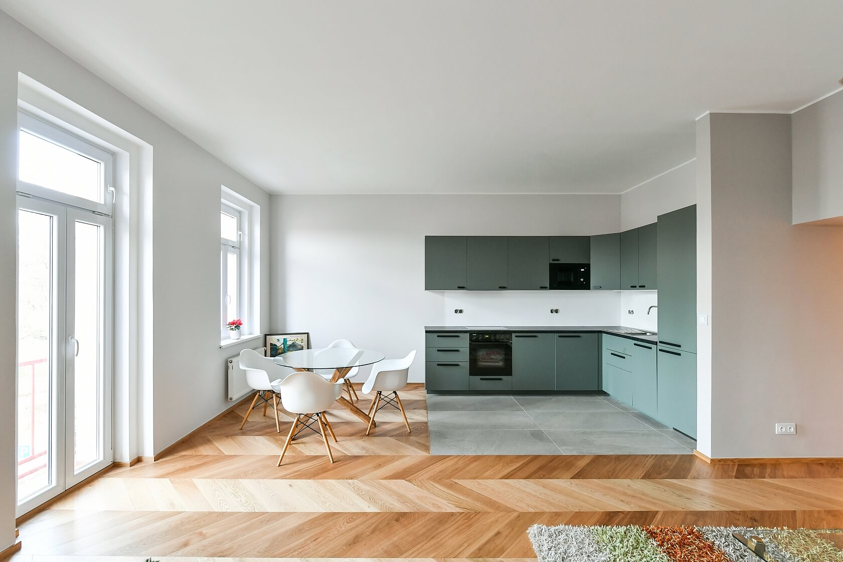 Holandská, Vršovice - Prague 10 | Rent, Apartment One-bedroom (2+kk), 75 m²