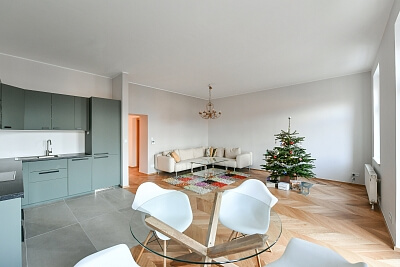 Holandská, Vršovice - Prague 10 | Rent, Apartment One-bedroom (2+kk), 75 m²