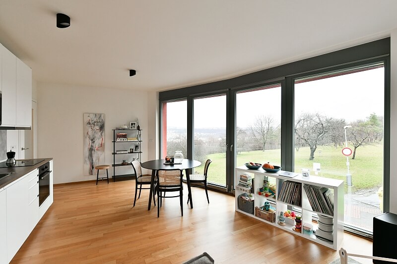 Kunešova, Žižkov - Prague 3 | Rent, Apartment Two-bedroom (3+kk), 82 m²