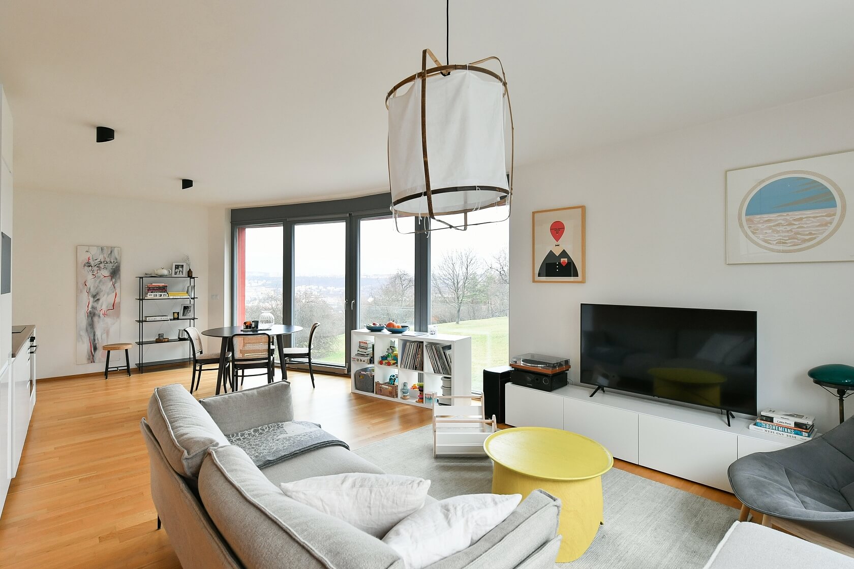 Kunešova, Žižkov - Prague 3 | Rent, Apartment Two-bedroom (3+kk), 82 m²