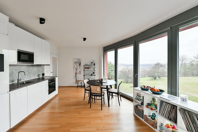 Kunešova, Žižkov - Prague 3 | Rent, Apartment Two-bedroom (3+kk), 82 m²