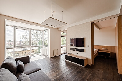 U Zvonařky, Vinohrady - Prague 2 | Rent, Apartment One-bedroom (2+kk), 62 m²