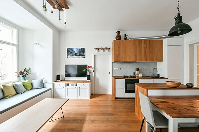 Kubelíkova, Žižkov - Prague 3 | Rent, Apartment Two-bedroom (3+kk), 89 m²