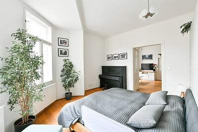 Kubelíkova, Žižkov - Prague 3 | Rent, Apartment Two-bedroom (3+kk), 89 m²