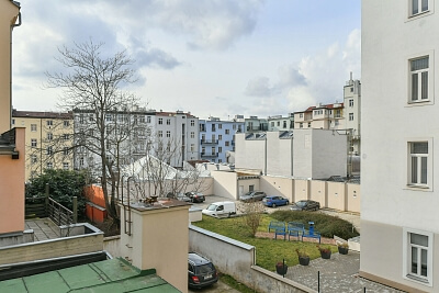 Americká, Vinohrady - Prague 2 | Rent, Apartment One-bedroom (2+kk), 56 m²