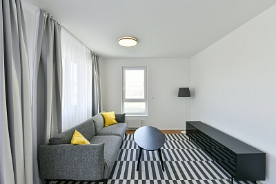 Piskáčkových, Vysočany - Prague 9 | Rent, Apartment One-bedroom (2+kk), 55 m²