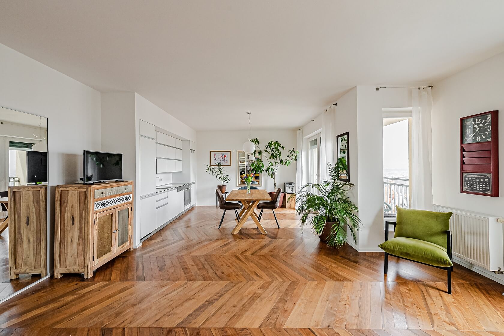 Na Václavce, Smíchov - Prague 5 | Rent, Apartment Two-bedroom (3+kk), 95 m²