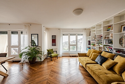 Na Václavce, Smíchov - Prague 5 | Rent, Apartment Two-bedroom (3+kk), 95 m²