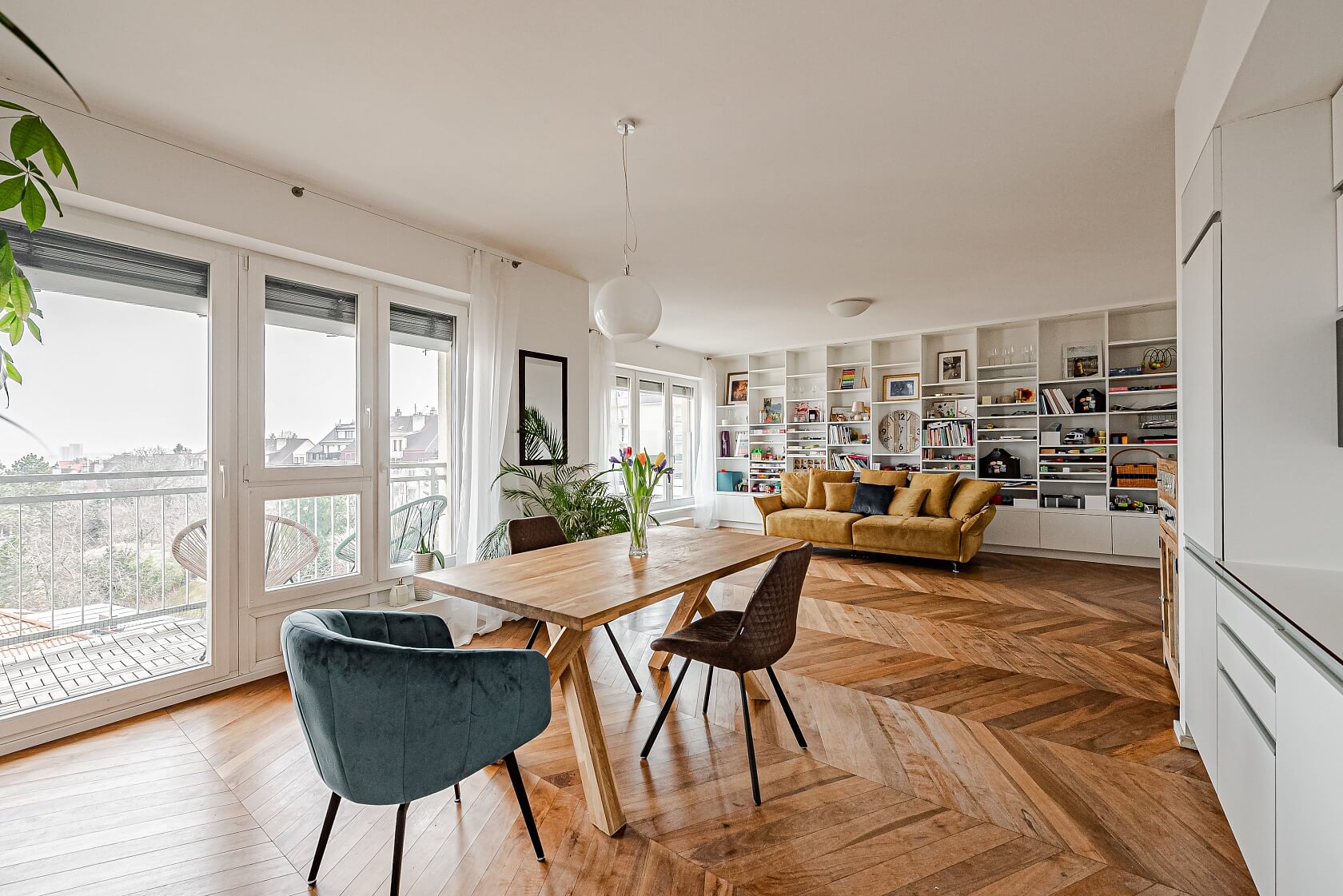 Na Václavce, Smíchov - Prague 5 | Rent, Apartment Two-bedroom (3+kk), 95 m²