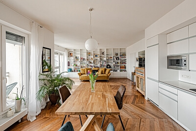 Na Václavce, Smíchov - Prague 5 | Rent, Apartment Two-bedroom (3+kk), 95 m²