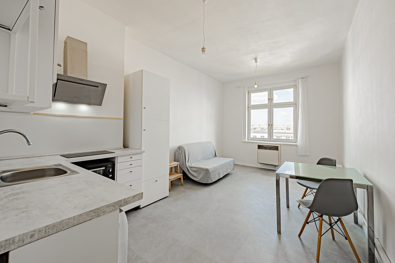 Přemyslovská, Žižkov - Prague 3 | Rent, Apartment One-bedroom (2+kk), 45 m²