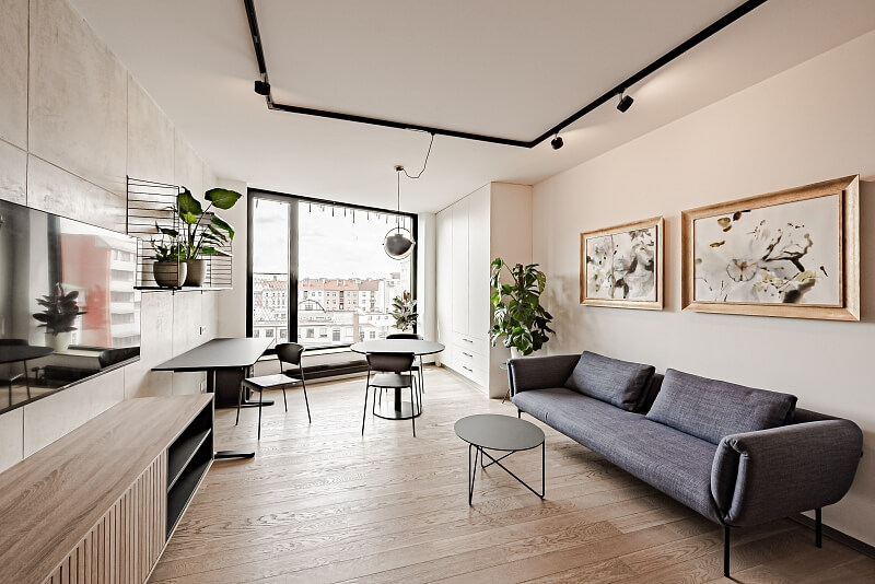 Komunardů, Holešovice - Praha 7 | Pronájem, Byt 1+1, 50 m²