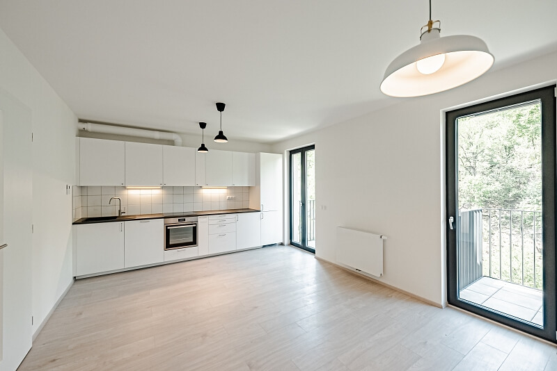 Hartigova, Žižkov - Prague 3 | Rent, Apartment One-bedroom (2+kk), 80 m²