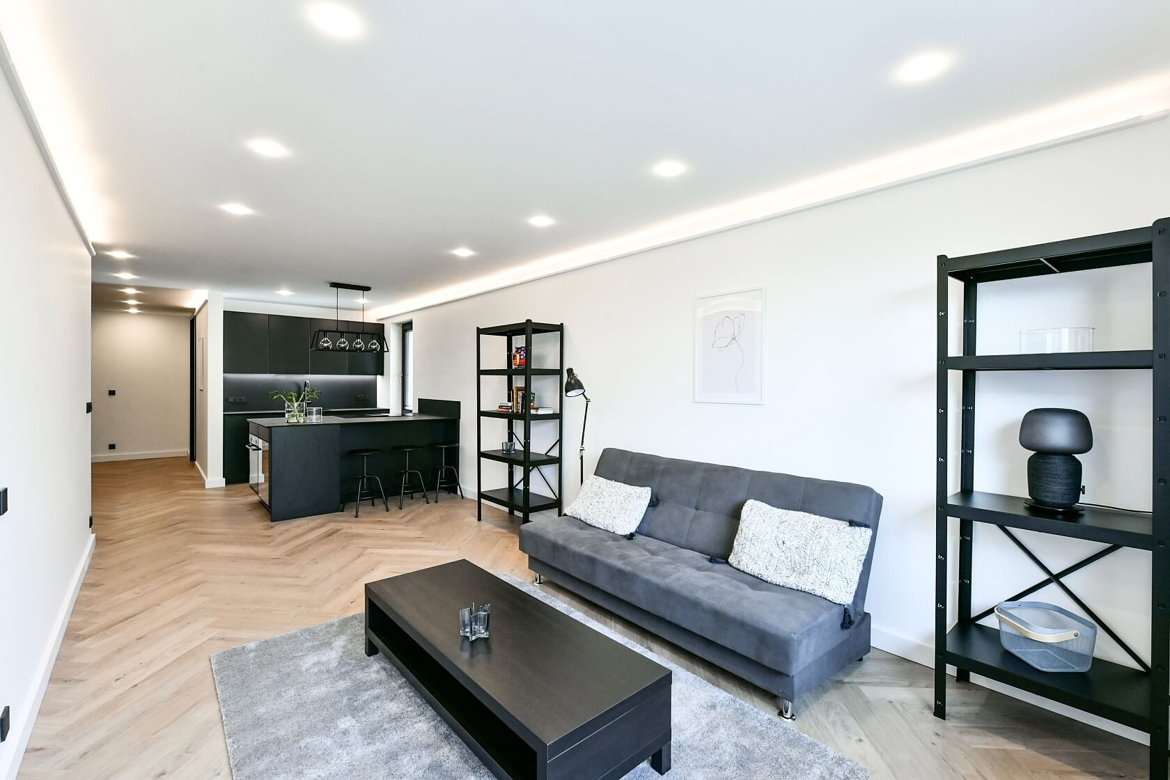 Přádova, Libeň - Prague 8 | Rent, Apartment Studio (1+kk), 46 m²