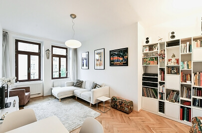 Ovenecká, Bubeneč - Prague 7 | Rent, Apartment One-bedroom (2+kk), 63 m²