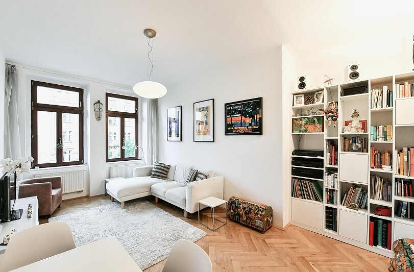 Ovenecká, Bubeneč - Prague 7 | Rent, Apartment One-bedroom (2+kk), 63 m²