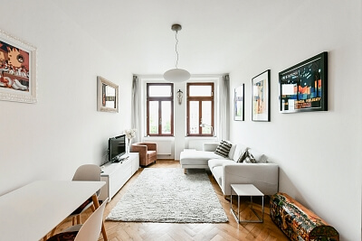 Ovenecká, Bubeneč - Prague 7 | Rent, Apartment One-bedroom (2+kk), 63 m²