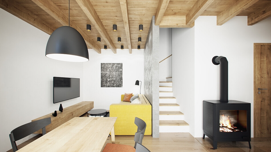 Žďár nad Sázavou - Žďár nad Sázavou | Sale, House Two-bedroom (3+kk), 72 m²