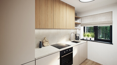 Žďár nad Sázavou - Žďár nad Sázavou | Sale, Apartment One-bedroom (2+kk), 65 m²